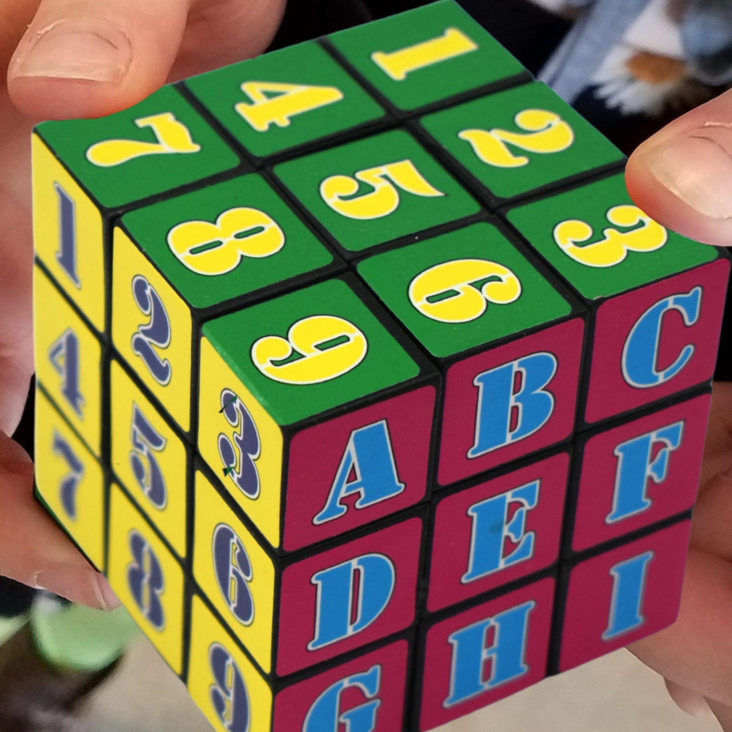 4740 Alpha Numeric Cube used for entertaining and playing purposes by kids, children’s and even adults etc - DeoDap 4740 Alpha Numeric Cube used for entertaining and playing purposes by kids, children’s and even adults etc - DeoDap